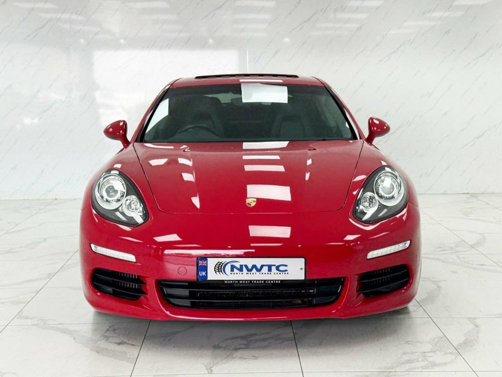Porsche Panamera Hatchback Red #4