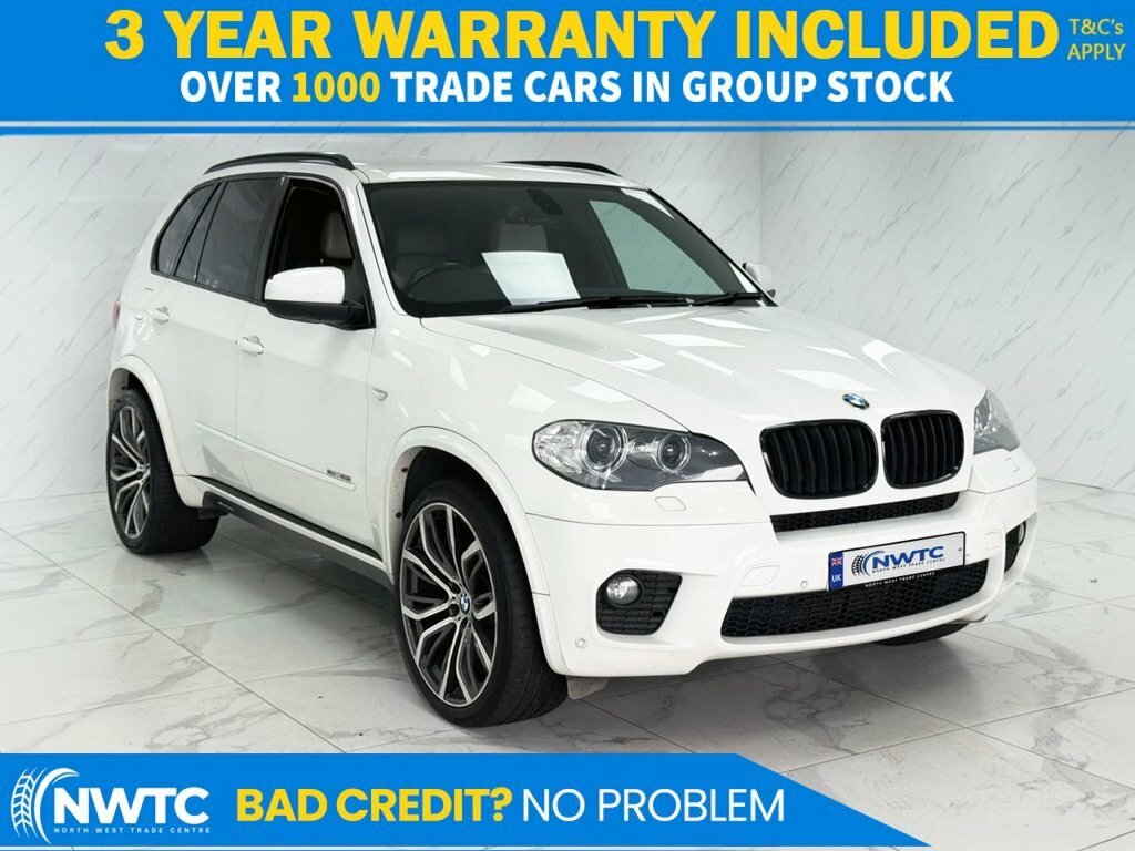 BMW X5 3L M Sport White