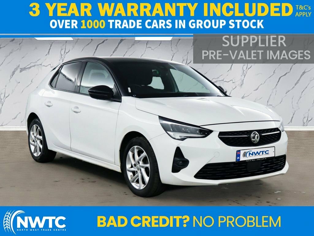 Vauxhall Corsa 1.2L Sri Premium White