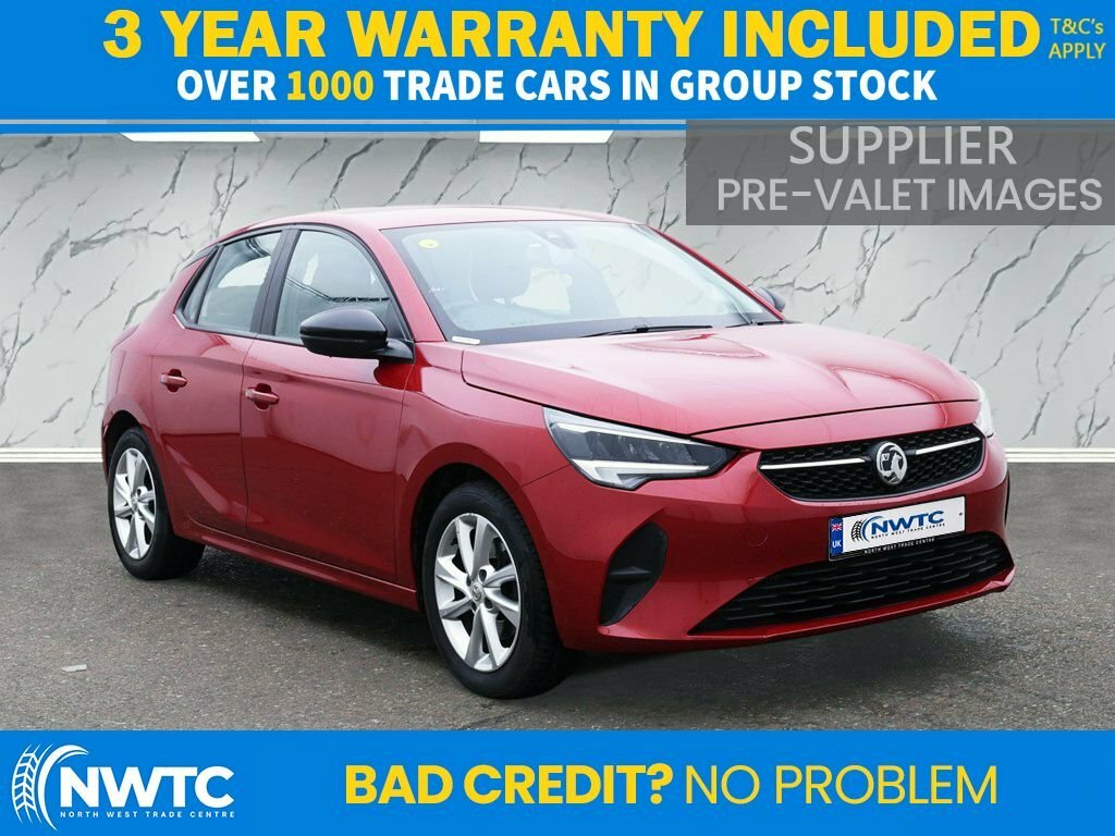 Vauxhall Corsa 1.2L Se Premium Red