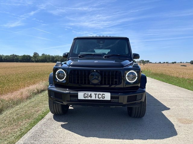 Mercedes-Benz G Class 2.9 G350d Amg Line Premium Suv G-tron Black #4