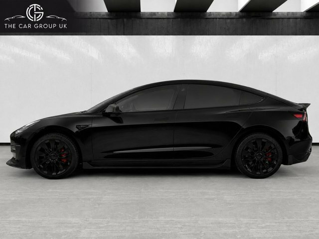 Tesla Model 3 Dual Motor Long Range Saloon 4 BU22ZLK Black #3