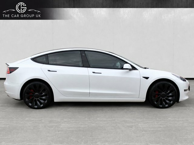 Tesla Model 3 Dual Motor Performance Saloon MD23HXF White #3