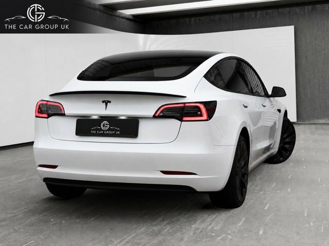 Tesla Model 3 Dual Motor Performance Saloon MD23HXF White #2