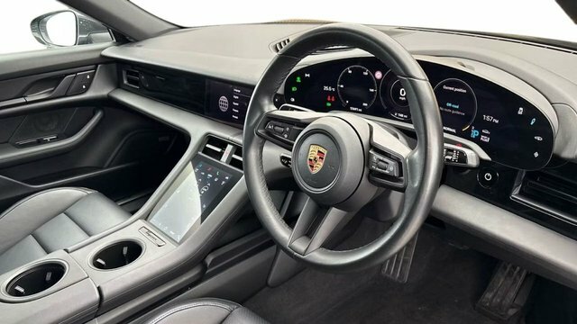 Porsche Taycan Performance Plus 93.4Kwh Turbo Saloon Grey #4