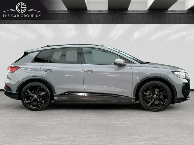Audi Q4 E Tron 35 S Line Suv 55Kwh 170 Ps FP23GJK Grey #4