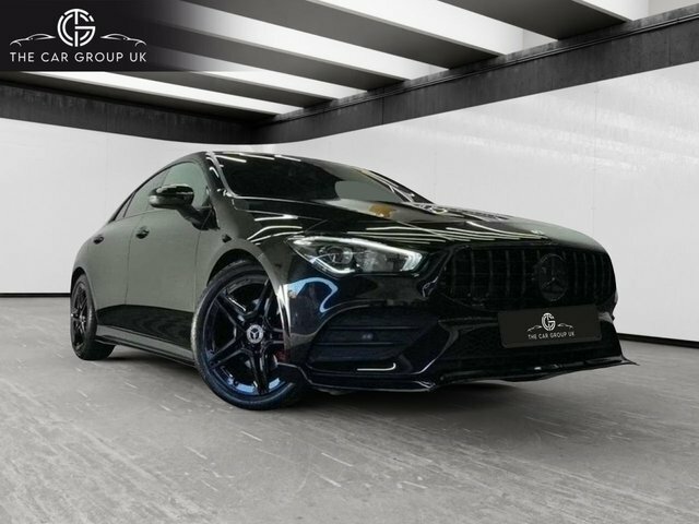 Mercedes-Benz CLA Class 1.3 Cla180h Mhev Amg Line Premium Coupe Petr Black