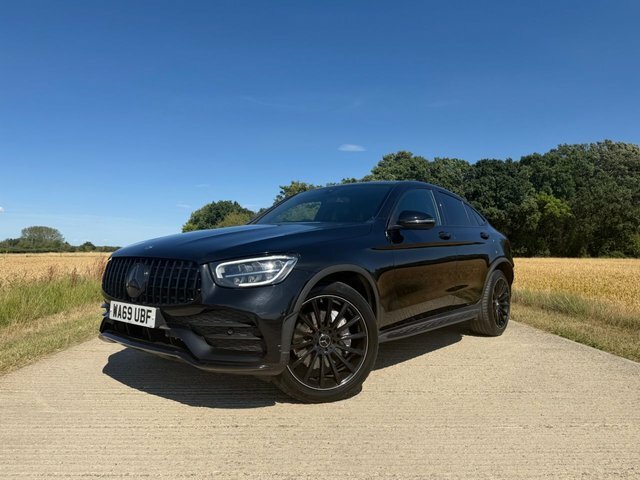 Mercedes-Benz GLC Class 2.0 Glc220d Amg Line Coupe G-tronic 4M WA69UBF Black #2
