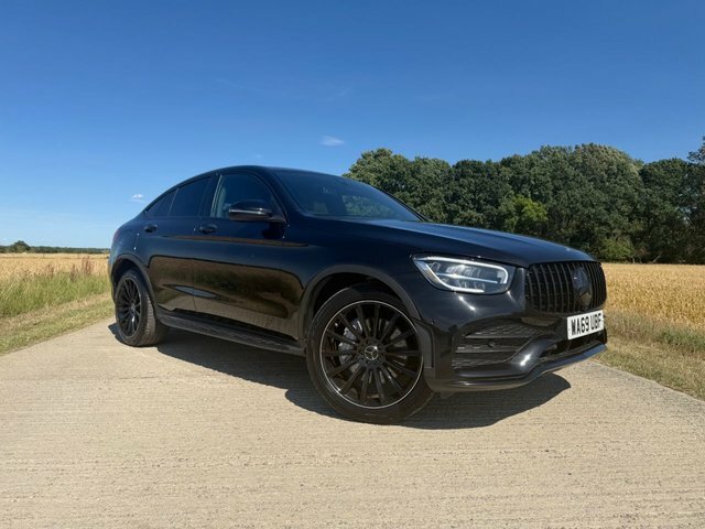 Mercedes-Benz GLC Class 2.0 Glc220d Amg Line Coupe G-tronic 4M Black