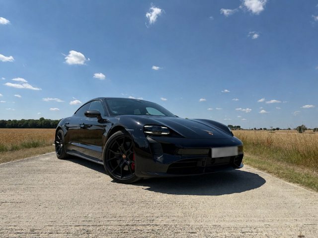 Porsche Taycan Performance Plus 93.4Kwh Gts Saloon A Black