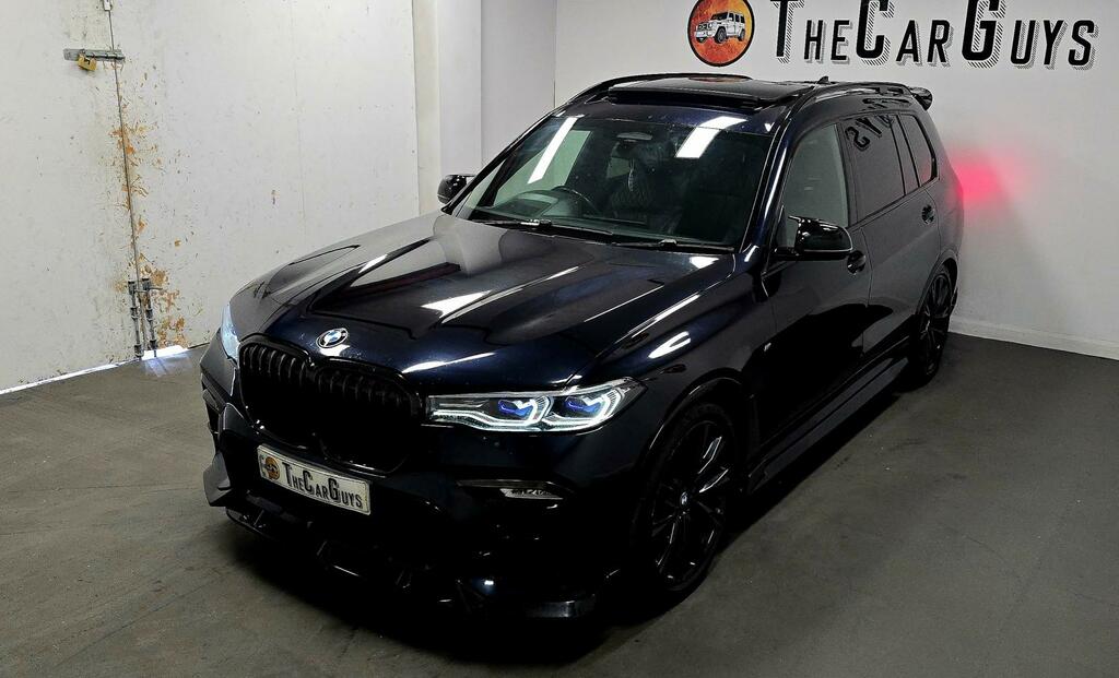 BMW X7 4.4 M50i V8 Suv Black #6