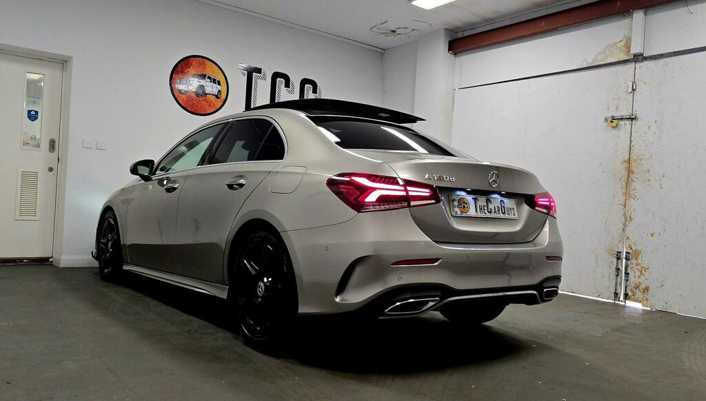 Mercedes-Benz A Class 1.5 A180d Amg Line Premium Plus Saloon Silver #3