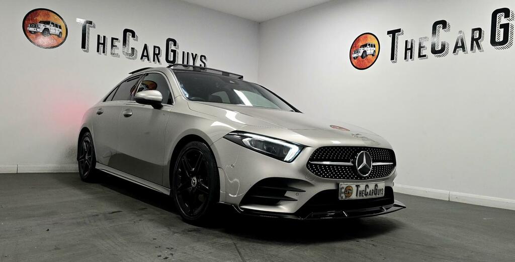 Mercedes-Benz A Class 1.5 A180d Amg Line Premium Plus Saloon Silver #4