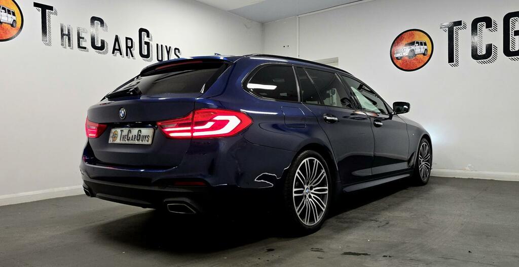 BMW 5 Series 3.0 530D M Sport Saloon Xdrive Eur Black #14
