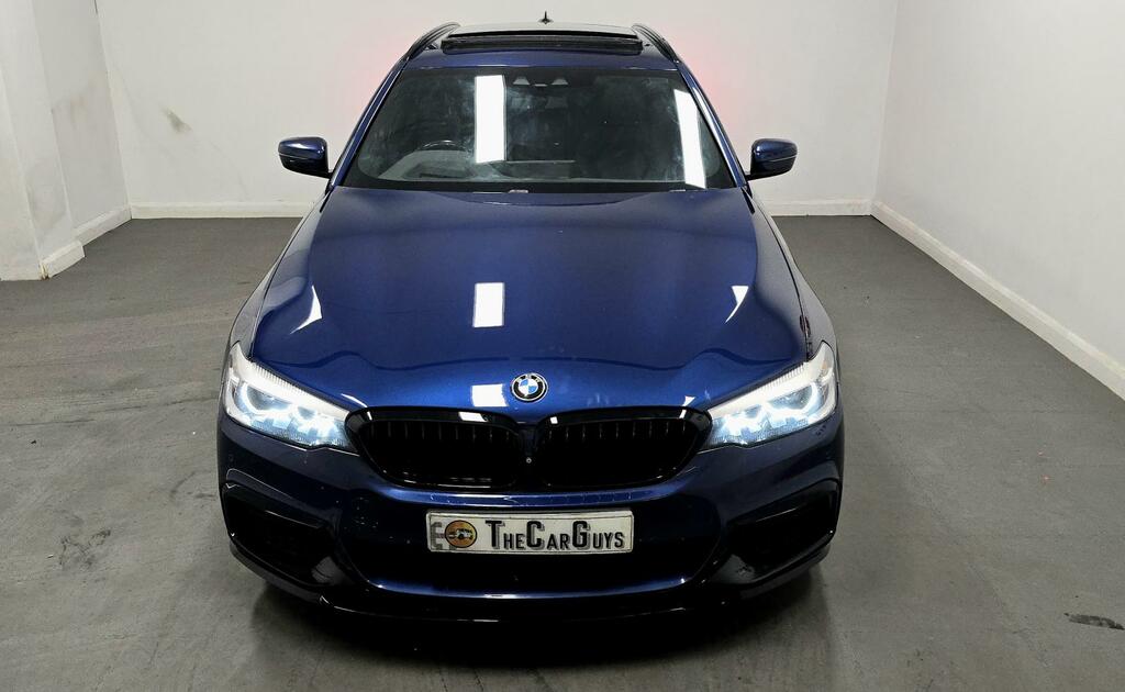 BMW 5 Series M Sport Blue #3