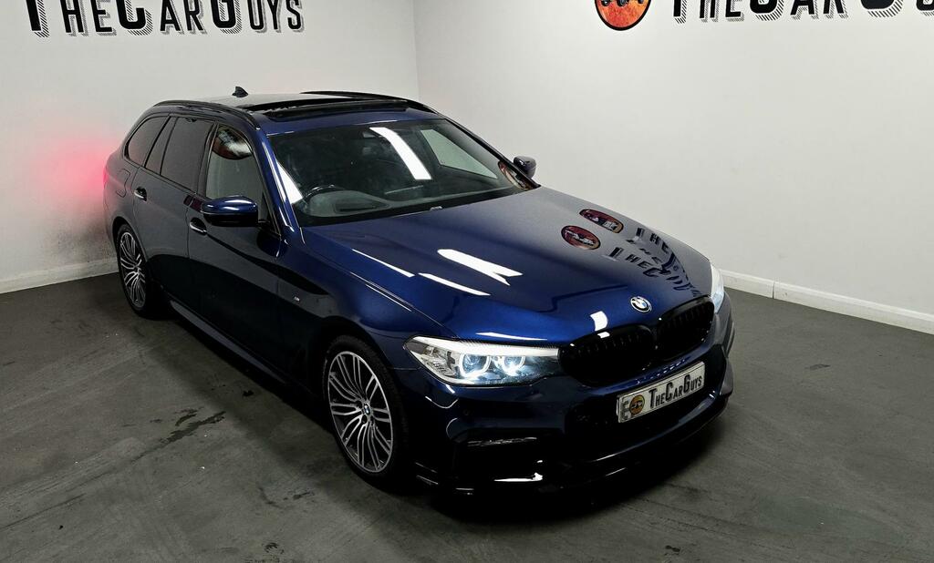 BMW 5 Series M Sport Blue #2