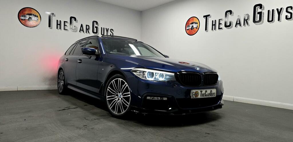 BMW 5 Series M Sport Blue #6