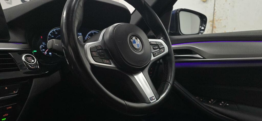 BMW 5 Series 3.0 530D M Sport Saloon Xdrive Eur Black #29
