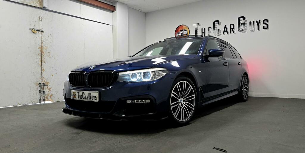 BMW 5 Series M Sport Blue #4