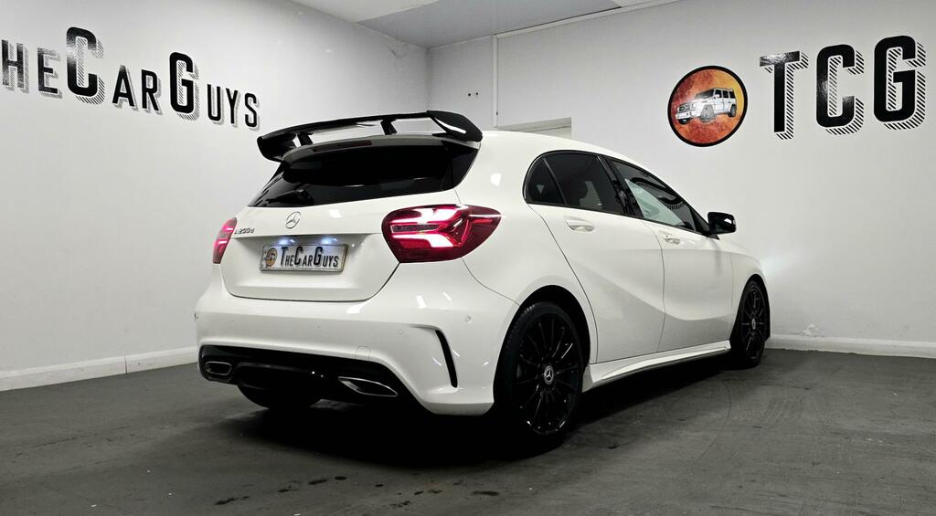 Mercedes-Benz A Class Amg Line White #2