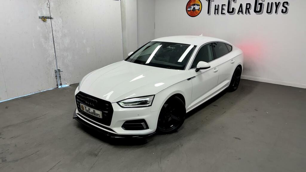 Audi A5 Sport White #4