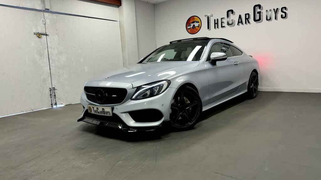 Mercedes-Benz C Class Amg Line Silver #4
