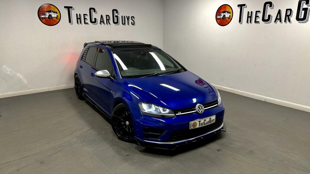Volkswagen Golf R Blue #6
