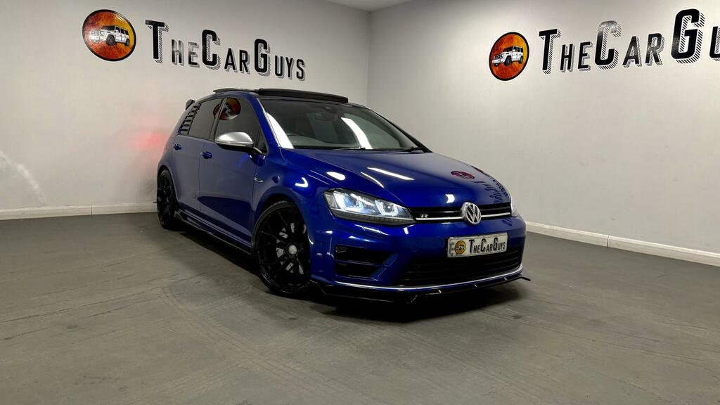 Volkswagen Golf R Blue #5