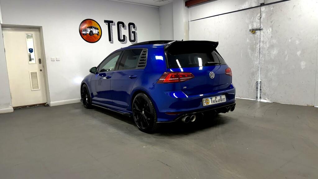 Volkswagen Golf R Blue #3