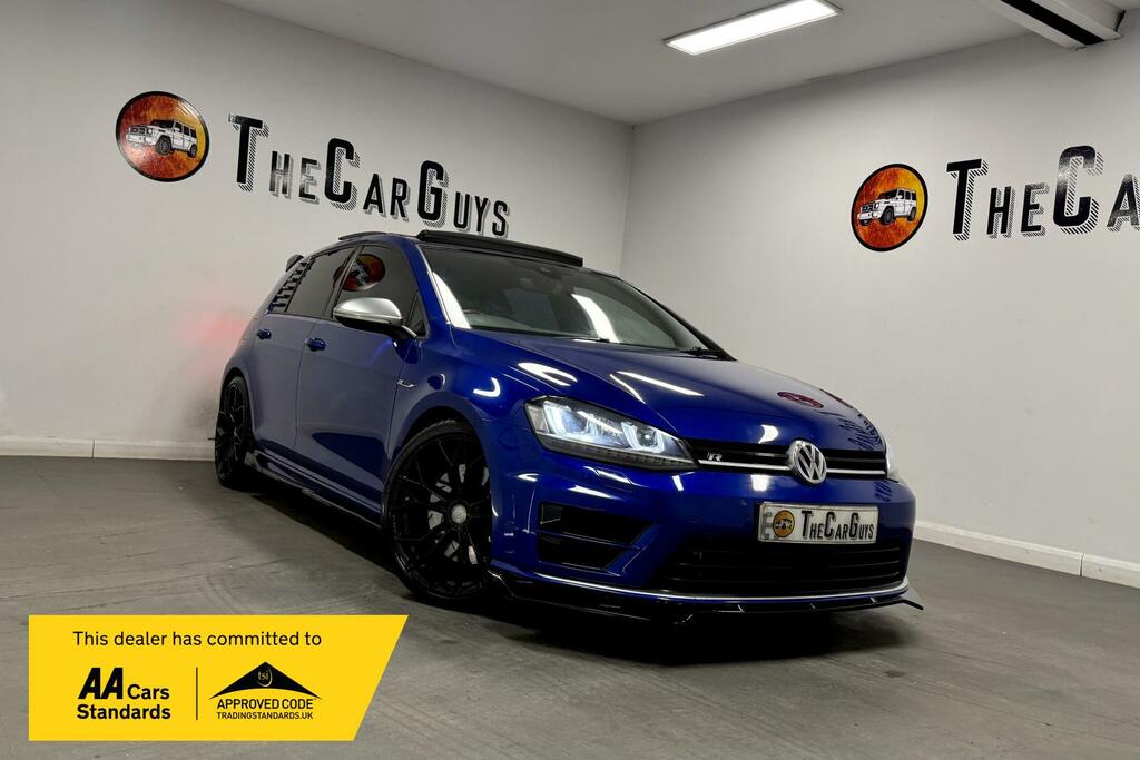 Volkswagen Golf R Blue