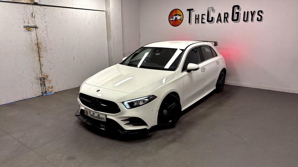Mercedes-Benz A Class Amg Line White #4