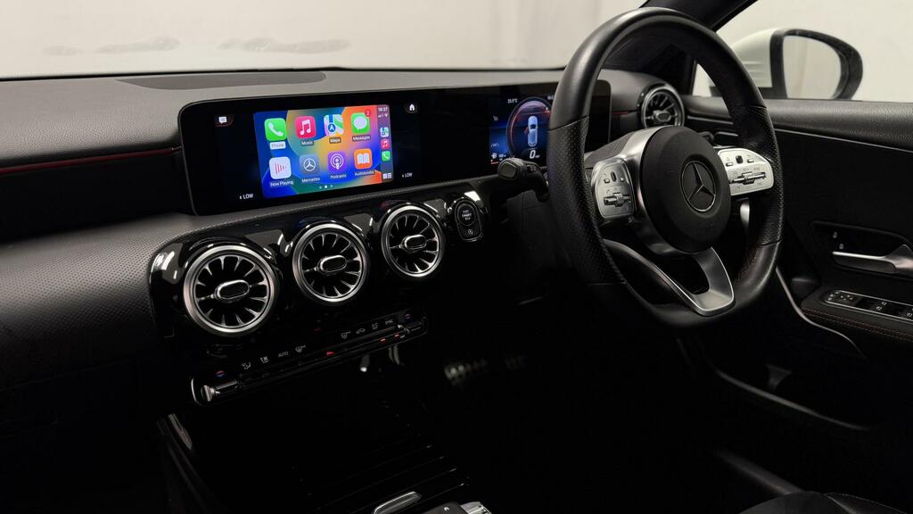 Mercedes-Benz A Class Amg Line White #2