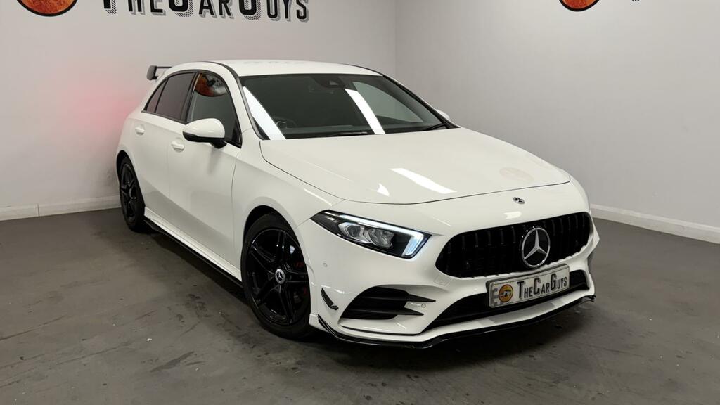 Mercedes-Benz A Class Amg Line White #4