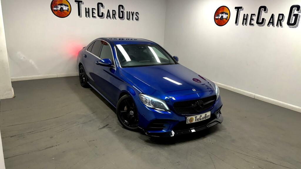 Mercedes-Benz C Class Amg Line Blue #6