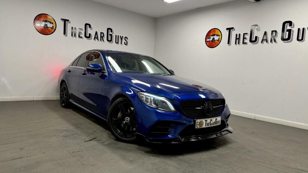 Mercedes-Benz C Class Amg Line Blue #5