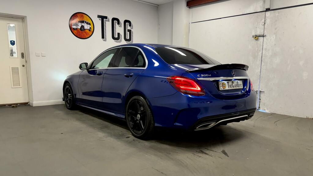Mercedes-Benz C Class Amg Line Blue #3