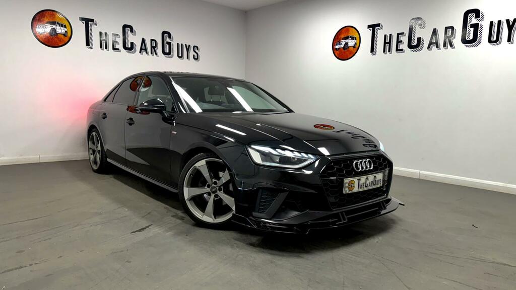 Audi A4 Black Edition Black #6