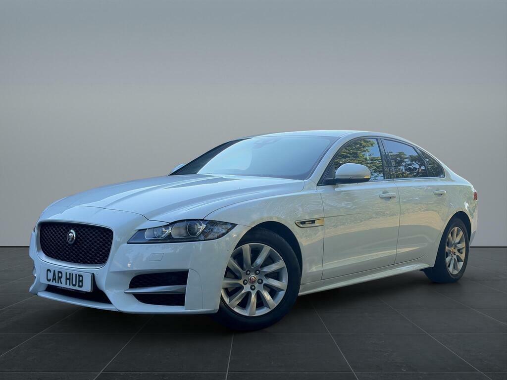 Jaguar XF 2.0D R-sport Euro 6 S S White #4
