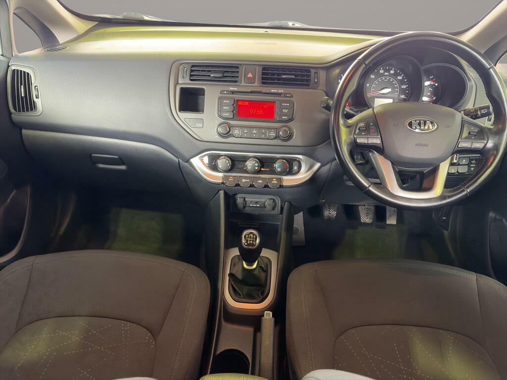 Kia RIO 1.25 Vr7 Euro 5 White #13