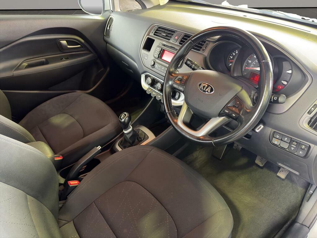 Kia RIO 1.25 Vr7 Euro 5 White #11