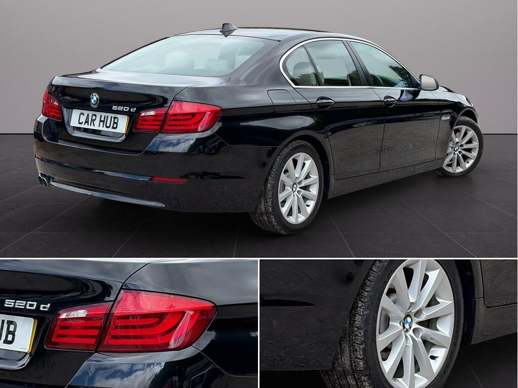 BMW 5 Series M Sport White #7