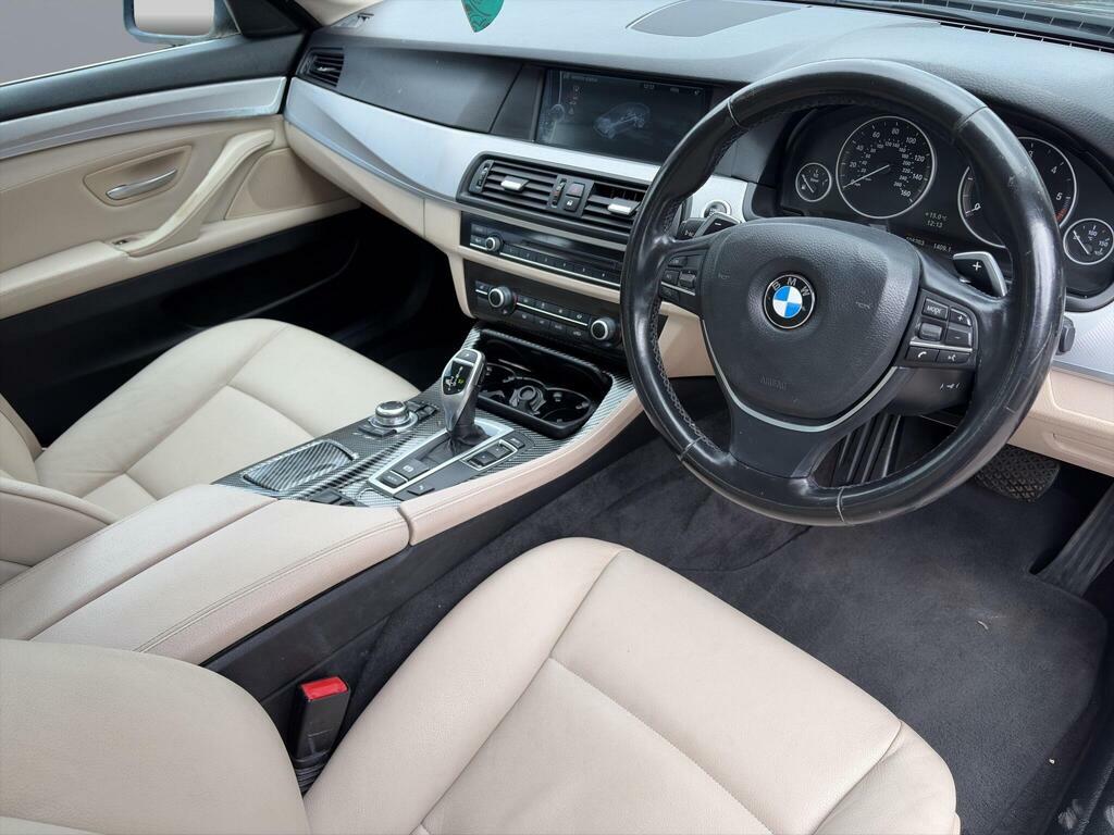 BMW 5 Series M Sport White #11