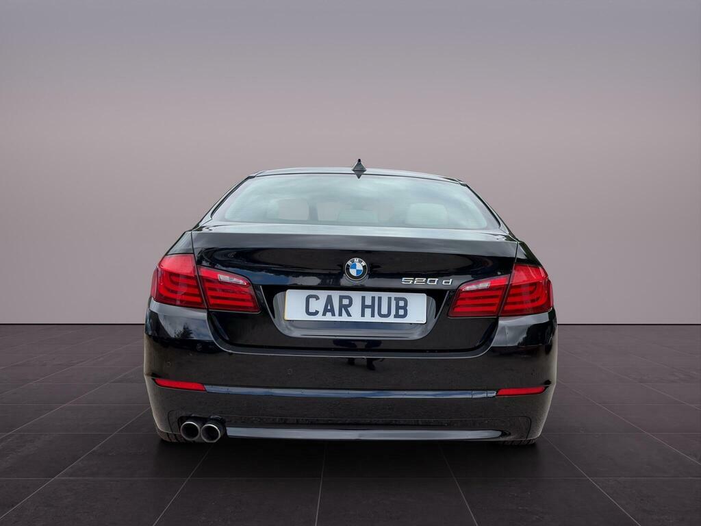 BMW 5 Series M Sport White #9