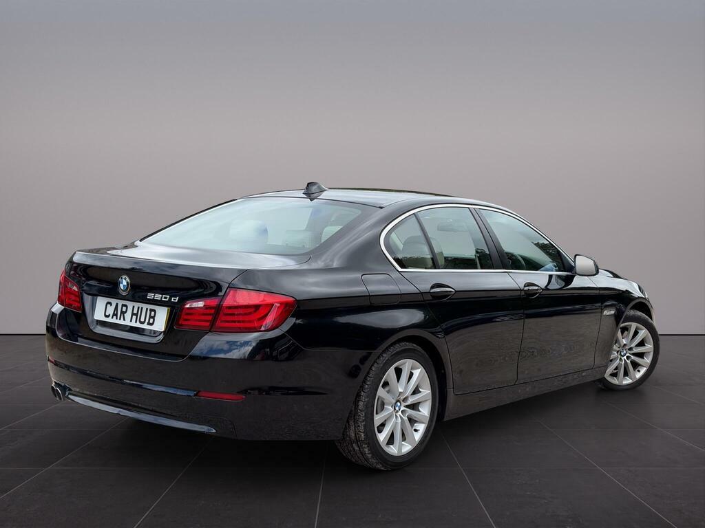BMW 5 Series M Sport White #8