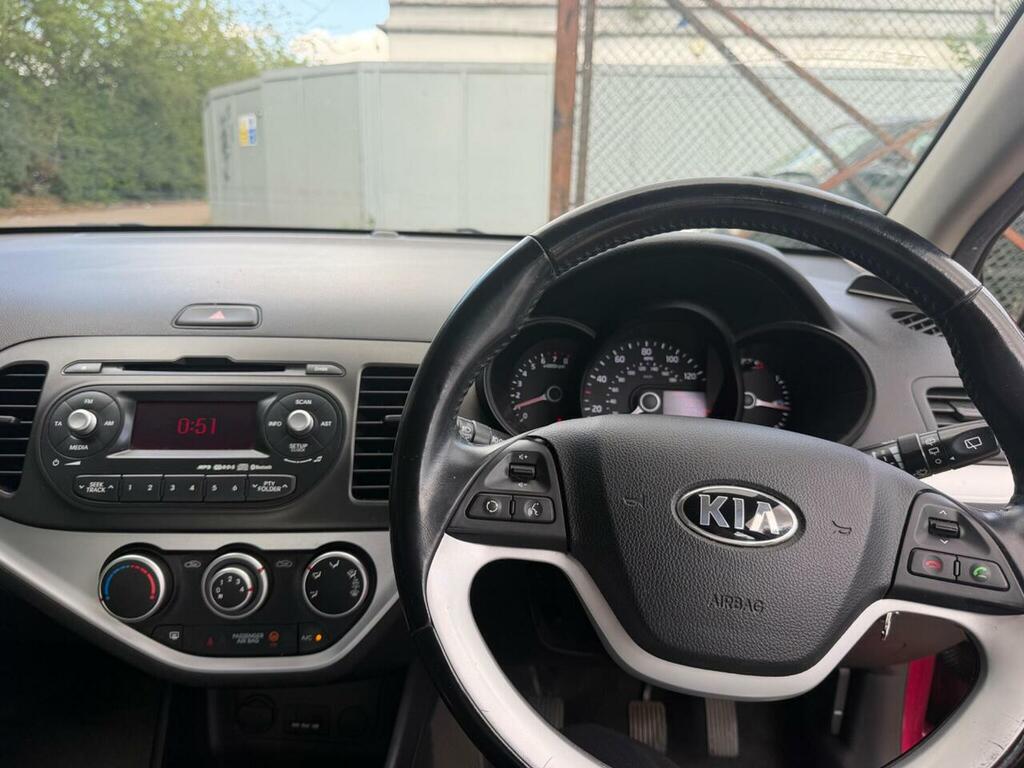 Kia Picanto 1.0 1 Hatchback Euro 5 68 Bhp White #34