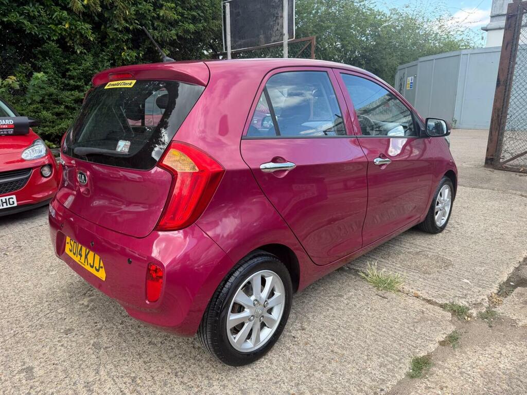 Kia Picanto 1.0 1 Hatchback Euro 5 68 Bhp White #9