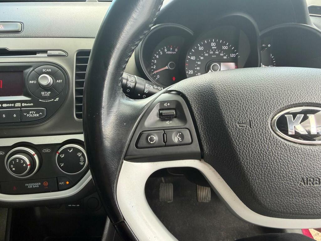 Kia Picanto 1.0 1 Hatchback Euro 5 68 Bhp White #37