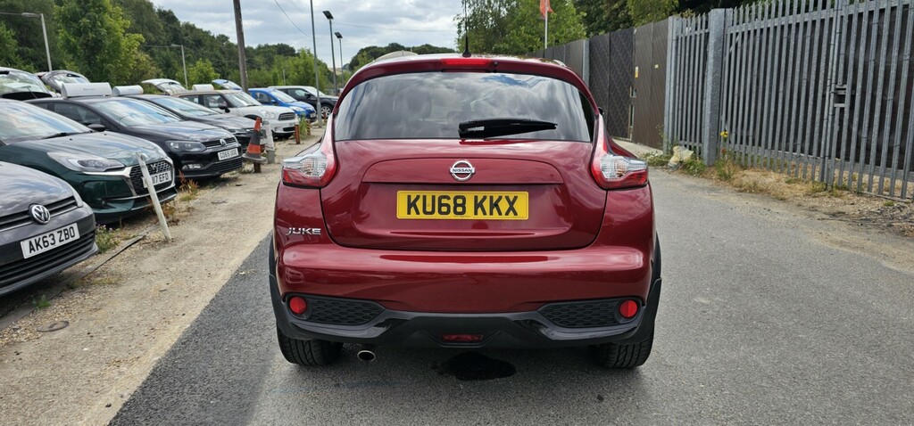 Nissan Juke Suv 1.5 Dci Bose Personal Edition 2018 KU68KKX Red #4