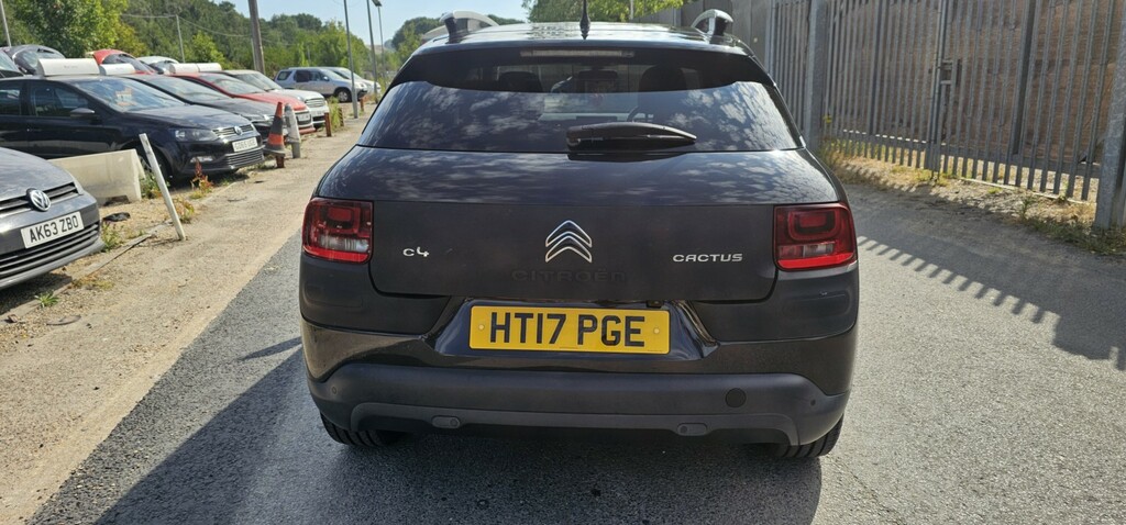 Citroen C4 Cactus 1.6 Bluehdi Flair Edition Black #4
