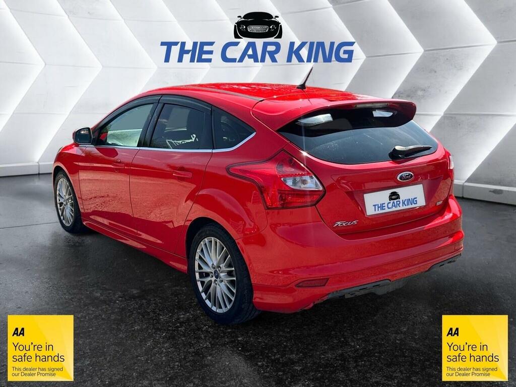 Ford Focus Hatchback 1.0T Ecoboost Zetec S Euro 5 Ss HY14PHA Red #4